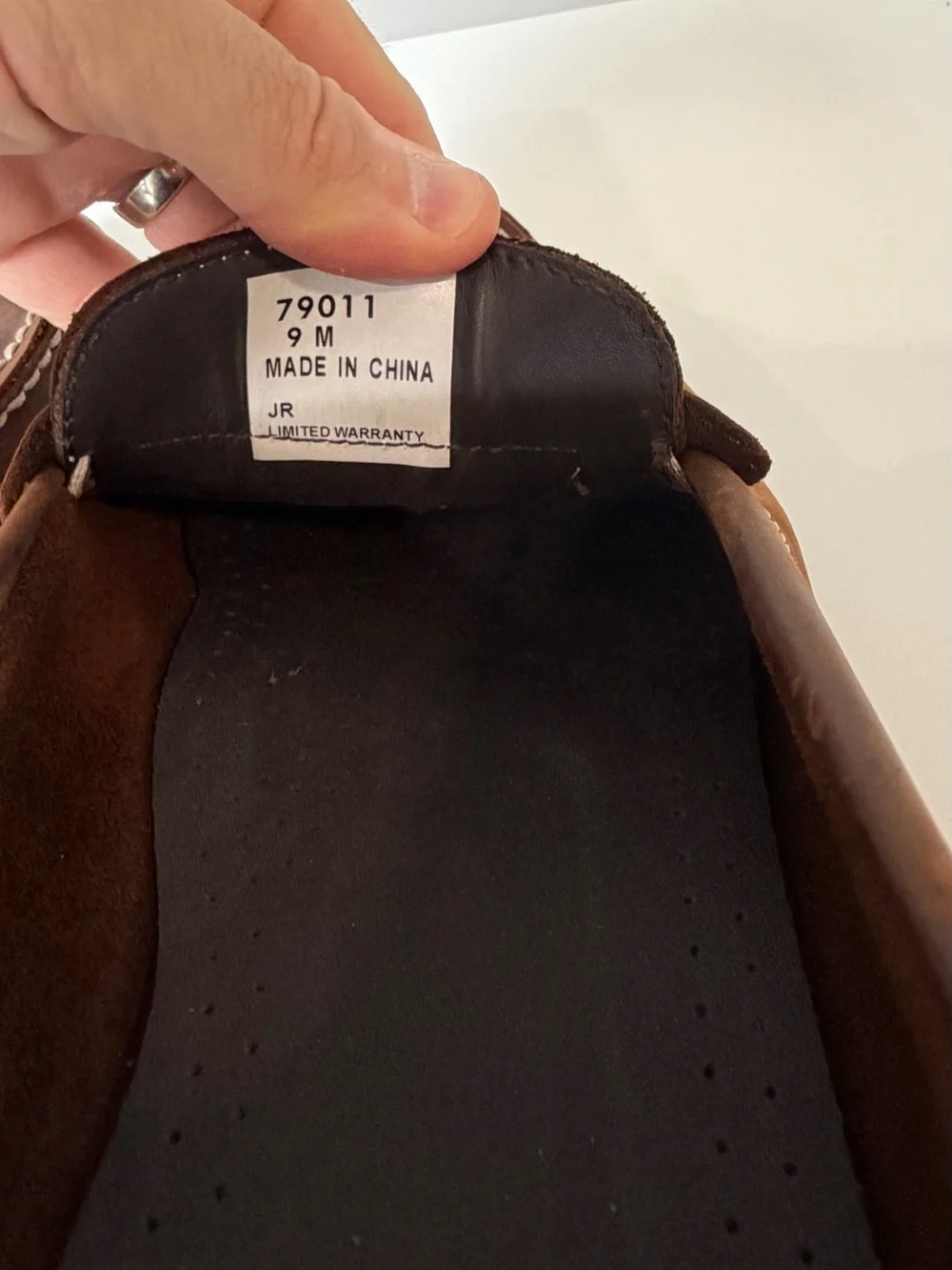 LIke New FootJoy Size 9 Brown Leather Slip-On Loafers Drivers Casual Leather